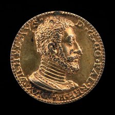 Wilhelm V, 1548-1626, Duke of Bavaria [obverse], 1568. Creator: Unknown.