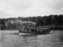Lake Gogebic, Mich., steamboat "Brand", between 1880 and 1899. Creator: Unknown.