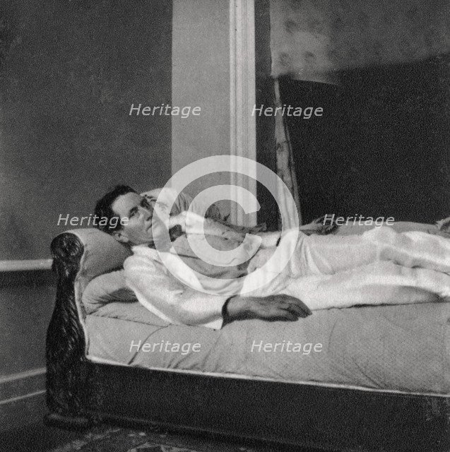 Jean-Louis Forain, French artist, 1897. Artist: Unknown