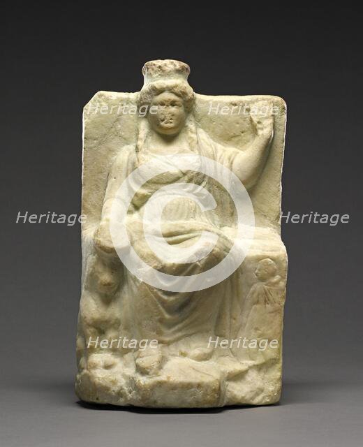 Statuette of Seated Cybele, about 300 BC. Creator: Unknown.