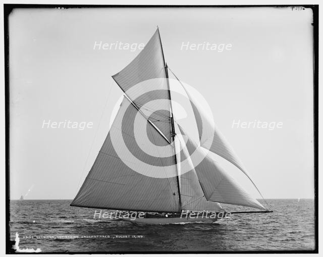 Gloriana, Corinthian sweepstakes, 1891 Aug 17. Creator: Unknown.