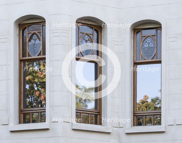 Maison Emile Waxweiler, 33 Sq Vergote, (1907), c2014-2017. Artist: Alan John Ainsworth.