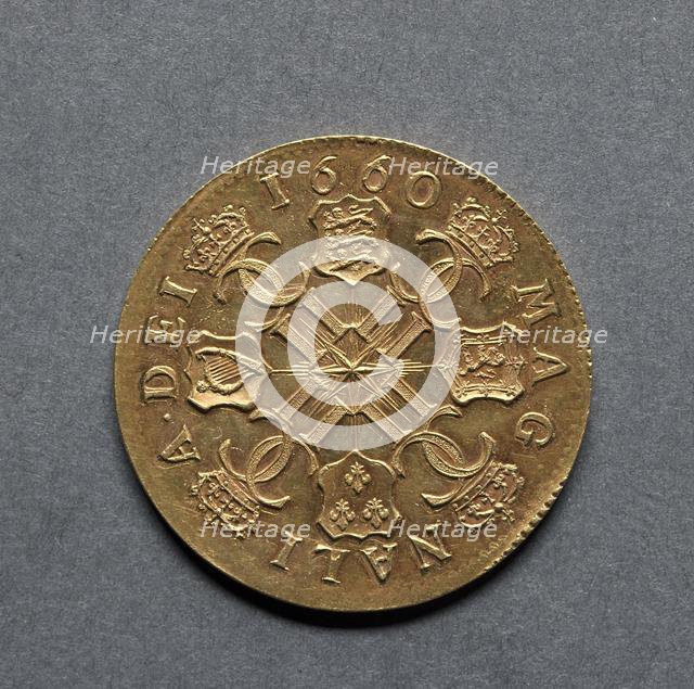 Broad [pattern] (reverse), 1660. Creator: Thomas Simon (British).