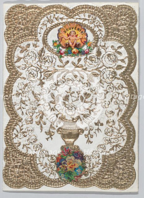 Valentine, 1850-1860. Creator: Anon.