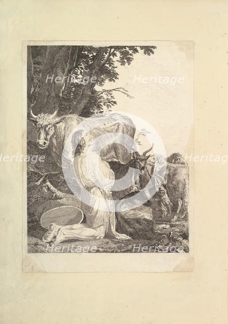 The Prodigal Son (Houghton Gallery), 1781. Creator: Simon François Ravenet.