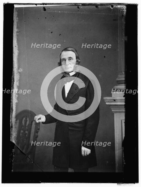 Rev. Thompson, between 1855 and 1865. Creator: Unknown.