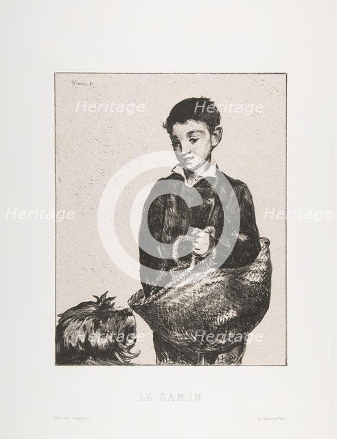 The Urchin, 1868. Creator: Edouard Manet.