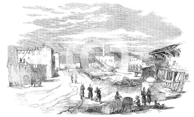 Ruins at Varna, after the recent fire, 1854. Creator: Unknown.