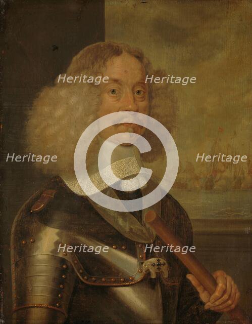 Portrait of Jacob Baron van Wassenaer, Lord of Obdam, Lieutenant-Admiral of Holland..., 1640-1665. Creator: Abraham van Westervelt.
