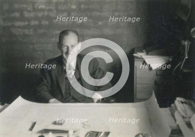 A.J. Dee, Mosman Council engineer, 1935. Creator: Unknown.