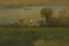 Harvest Moon, 1891. Creator: George Inness.