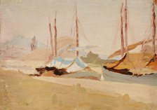 Rimini (Boats), 1910. Creator: Jan Ciaglinski.