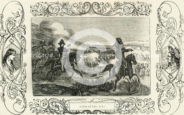 'Battle of Palo Alto', 1849. Creator: Unknown.