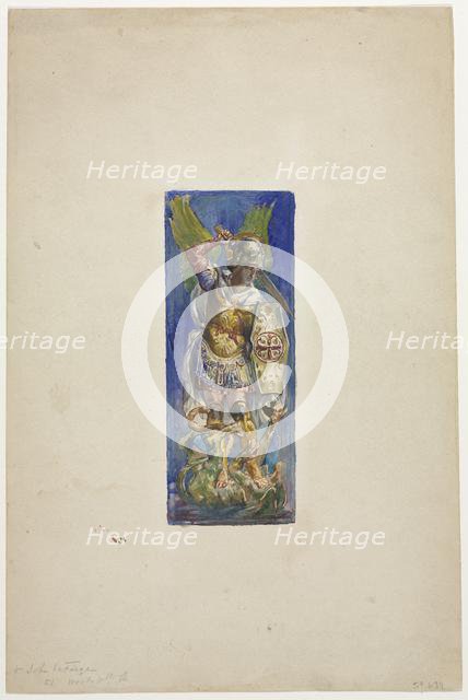 Design for Stained Glass. Creator: John La Farge (American, 1835-1910).