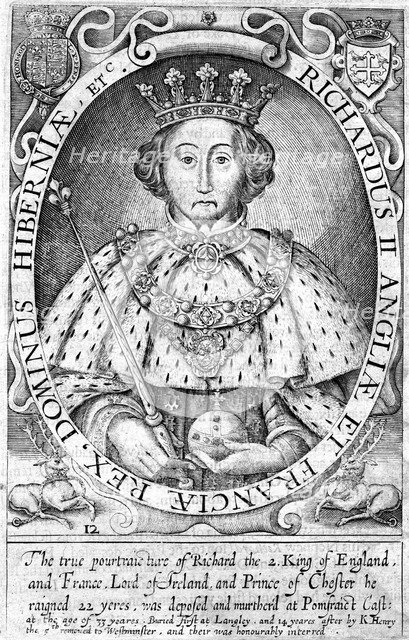 Richard II, King of England. Artist: Unknown