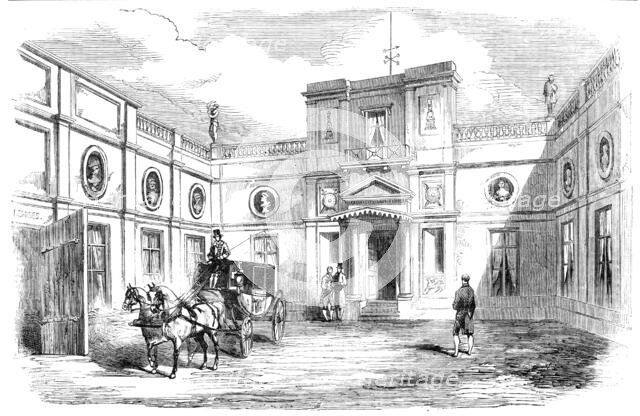Residence of the Earl of Clarendon, at Paris, 1856.  Creator: Unknown.