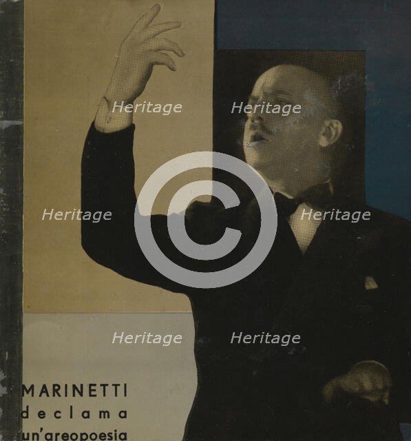 Parole in libertà, 1932. Creator: Marinetti, Filippo Tommaso (1876-1944).