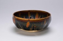 Shallow Lobed Bowl, Northern Song (960-1127) or Jin dynasty (1115-1234), c. 12th century. Creator: Unknown.