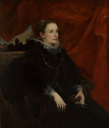 Portrait of a Woman, Called the Marchesa Durazzo, probably ca. 1622-25. Creator: Anthony van Dyck.