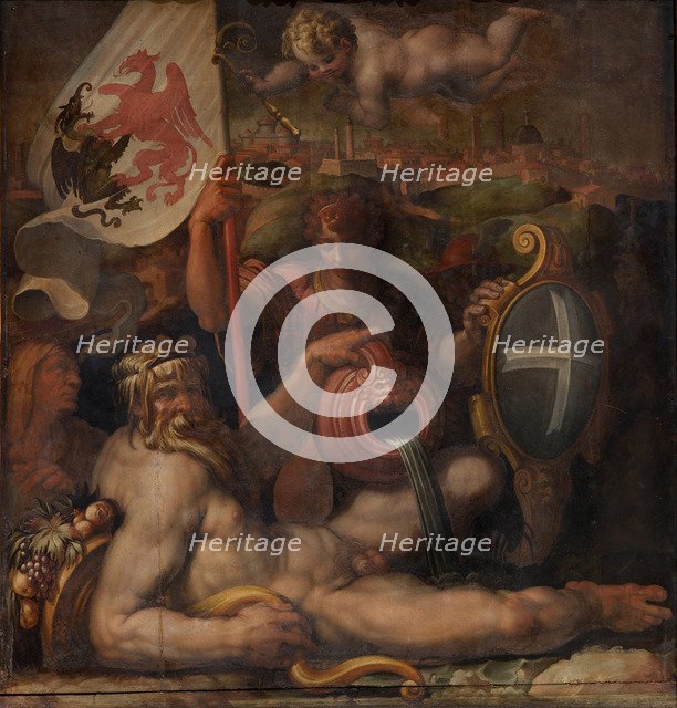 Allegory of Volterra, 1563-1565. Artist: Vasari, Giorgio (1511-1574)