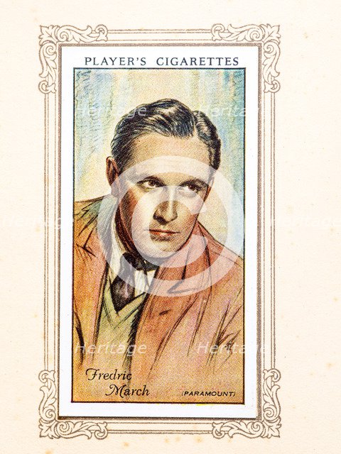 Fredric March, 1934.  Artist: Unknown.