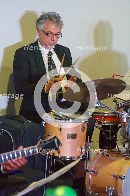 Alex Eberhard, Splash Point Jazz, Eastbourne, East Sussex, UK, 28 Aug 2019. Creator: Brian O'Connor.