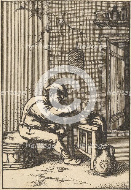 Smoker (copy), 1610-85. Creator: Unknown.