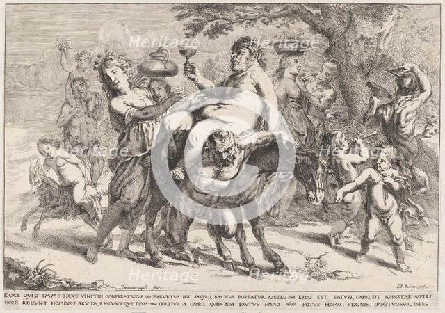 The Triumph of Bacchus, 1633-63. Creator: Jan Popels.