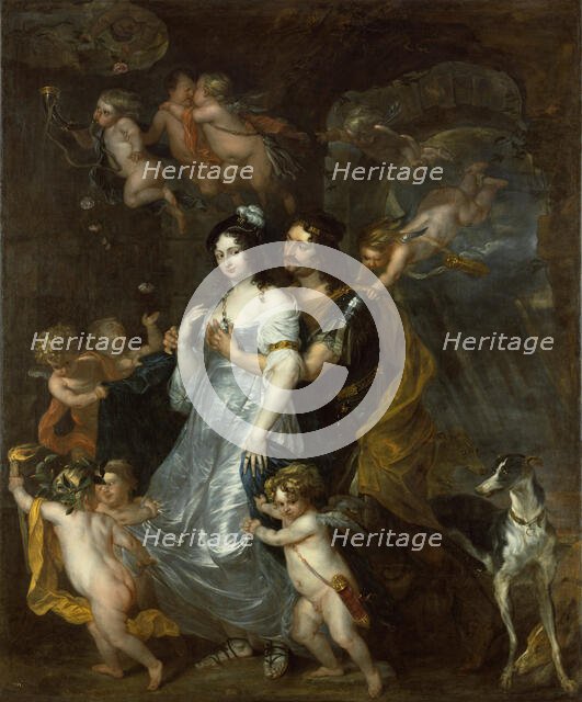 Dido and Aeneas in the cave , 1646. Creator: Bosschaert; Thomas Willeboirts (1613-1654).
