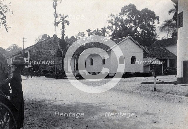 Kuching, Sarawak: the police station, c1900. Creator: Unknown.