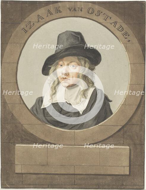 Portrait of Isaac van Ostade, 1620-1685. Creator: Anon.