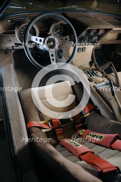 Lamborghini Miura p400s 1970 . Artist: Simon Clay.