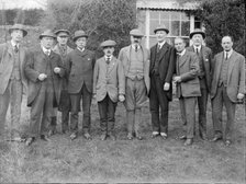 'AC' group gathered at Agmerhurst near Northiam, East Sussex, 1919. Artist: Nathaniel Lloyd