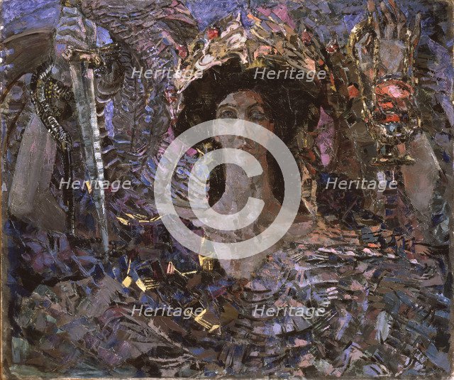 The Six Winged Seraph, 1904. Artist: Vrubel, Mikhail Alexandrovich (1856-1910)