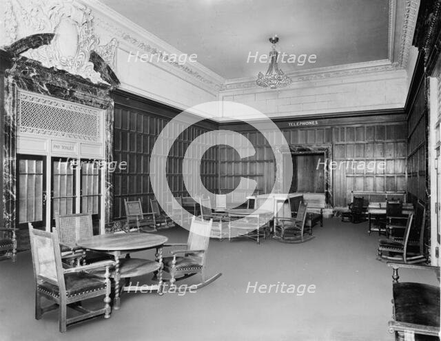 Ladies' room, Grand Central Terminal, N.Y. Central Lines, New York, c.between 1910 and 1920. Creator: Unknown.
