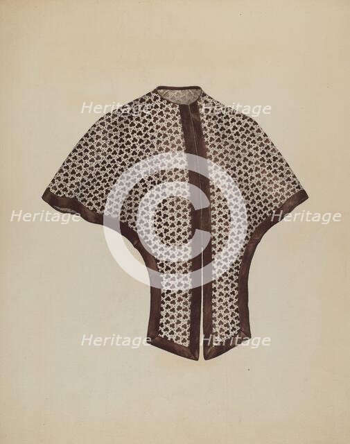 Cape, c. 1938. Creator: Melita Hofmann.