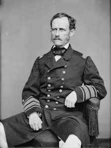 Admiral John Adolphus Bernard Dahlgren, between 1855 and 1865. Creator: Unknown.