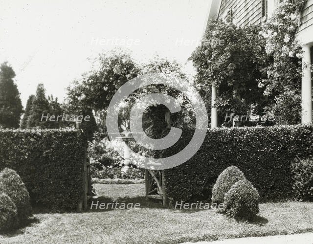 Wallace Reid house, East Hampton, New York, c1915. Creator: Frances Benjamin Johnston.