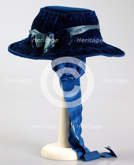 Hat, American, ca. 1855. Creator: Unknown.