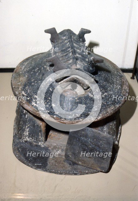 Etruscan Urn in the shape of a Hut, Impasto, 9th century BC-8th century BC. Artist: Unknown.