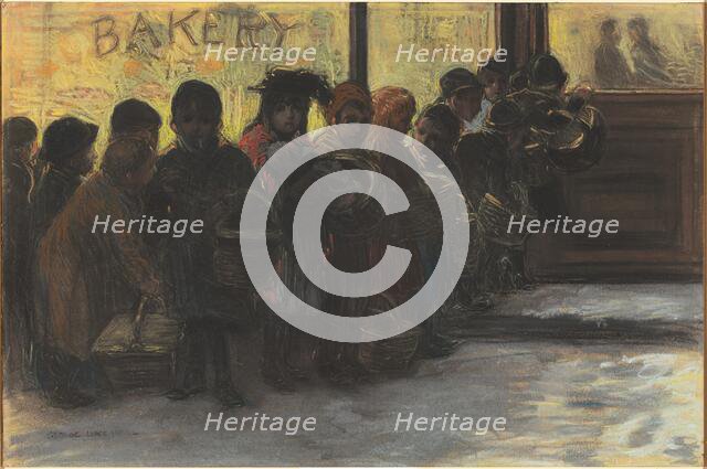 Breadline, 1900. Creator: George Benjamin Luks.