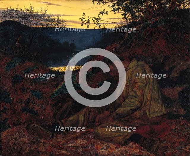 The Stone Breaker, 1857. Creator: Henry Wallis.