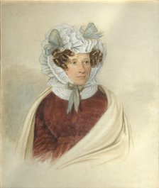 Portrait of Yelizaveta Markovna Poltoratskaya (1768-1838), 1820s. Artist: Anonymous  