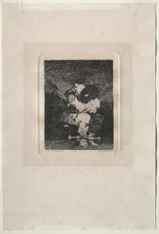 Little Prisoner, 1867. Creator: Francisco de Goya (Spanish, 1746-1828).