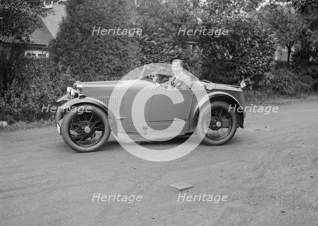 MG M type of C Robinson, c1929. Artist: Bill Brunell.