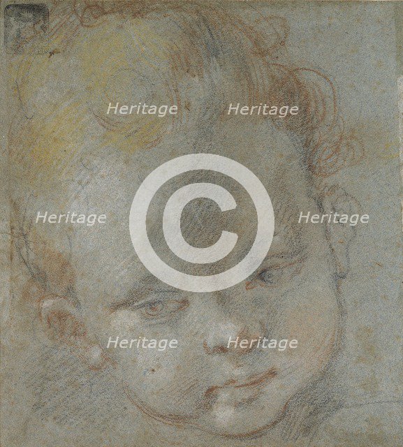 Head of a Child, late 16th century. Artist: Federico Barocci.