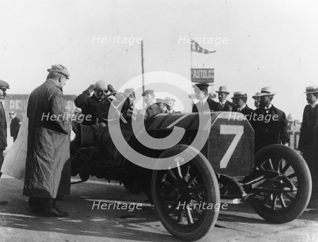 CS Rolls in a racing car, c1905-c1910. Artist: Unknown