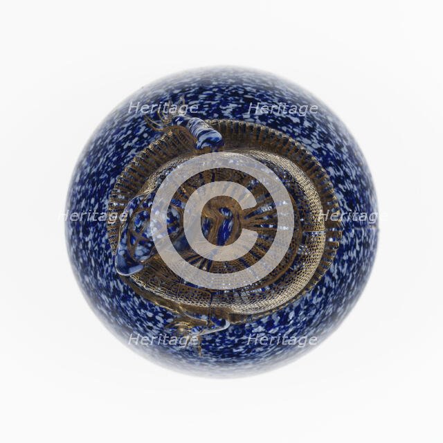 Paperweight, France, c. 1845-60. Creator: Saint-Louis Glassworks.