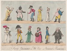 Free Opinions on The Pay of Young Roscius, February 26, 1805., February 26, 1805. Creator: Thomas Rowlandson.