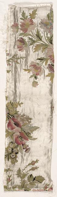 Coverlet Fragment, c. 1760-1770. Creator: Philippe de Lasalle (French, 1723-1805).